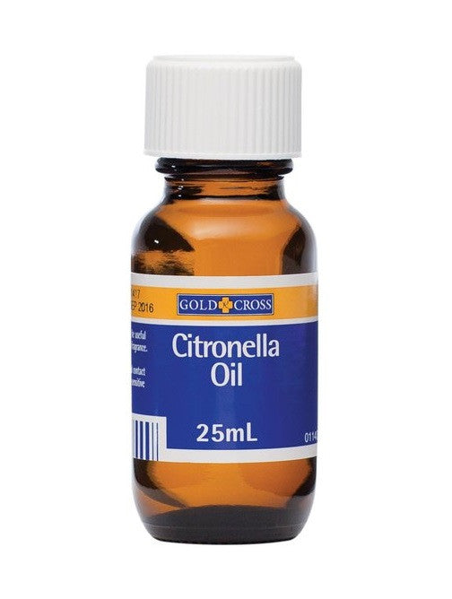 Citronella Oil 25mL (Gold Cross)
