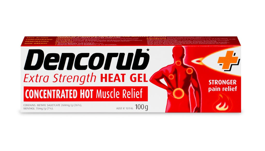 Dencorub Extra Strength Heat Gel 100g