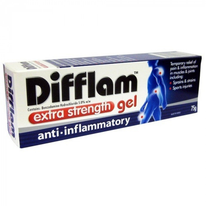 Difflam Gel 5% Extra Strength TUBE