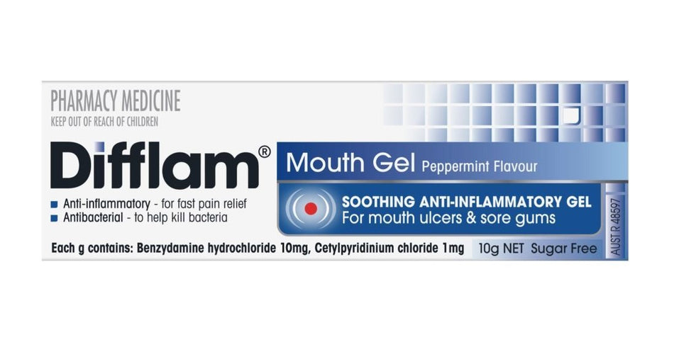 Difflam Mouth Gel 10g