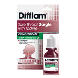 Difflam Throat Gargle + Iodine 15mL