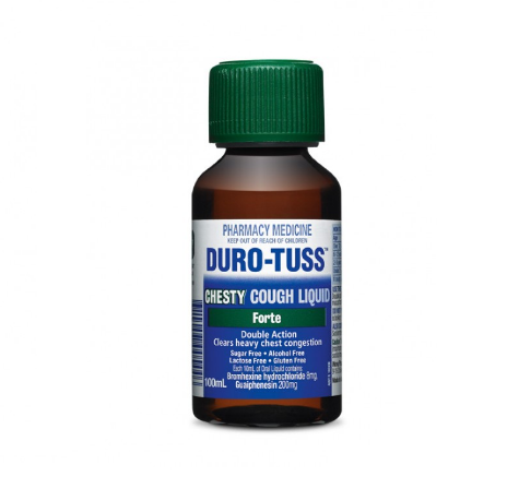 Duro Tuss Chesty Forte Liquid Bottle