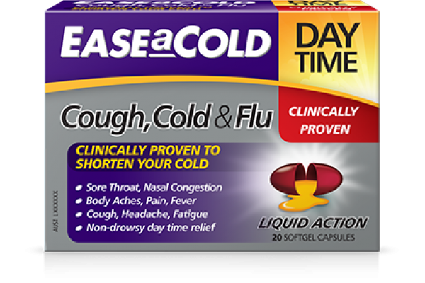 Ease-a-Cold Cough Cold & Flu Daytime 20