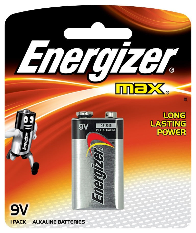 Energiser Max 9v BP1 522