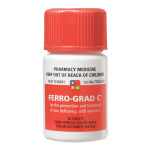 Ferro-Gradumet + C Tablet 30