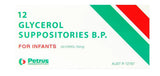 Glycerol Suppositories 12