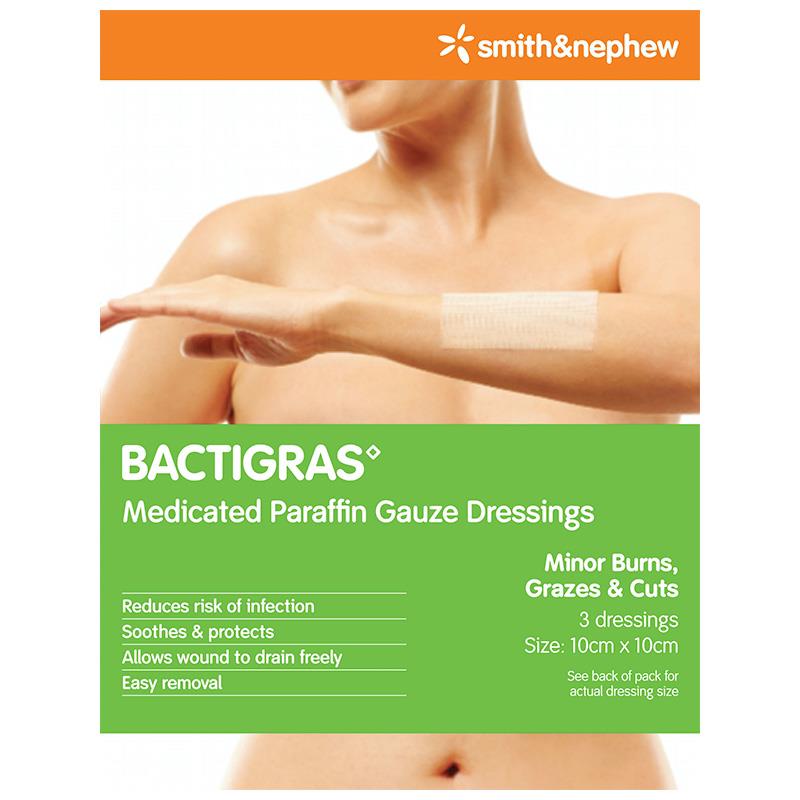 Health C Bactigras 10x10cm 3