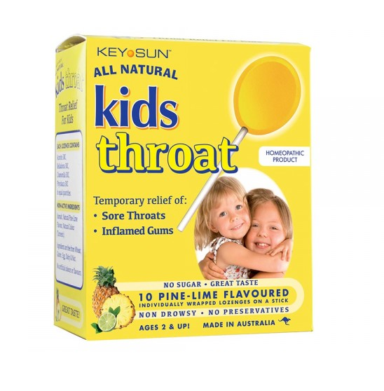 Kids Throat Lozenges 10