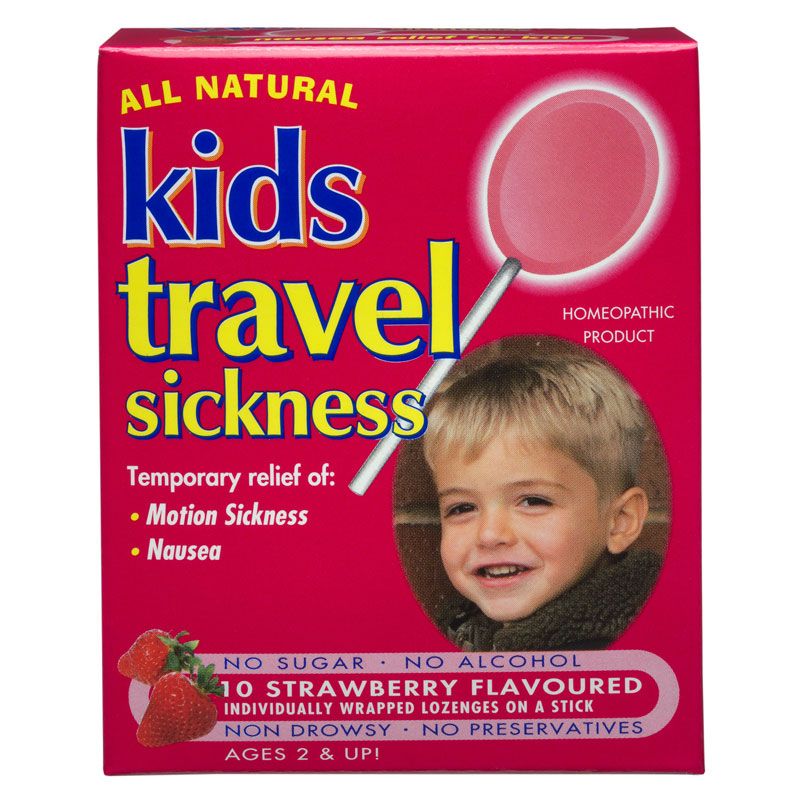 Kids Travel Sickness Lozenges 10's