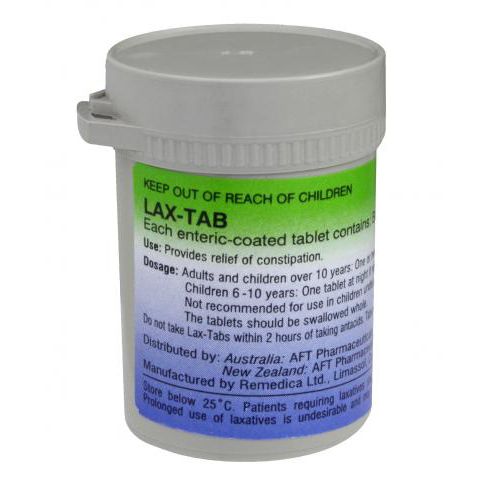Lax-Tab Tablets 5mg 200