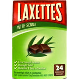 Laxettes Chocolate Squares with Senna