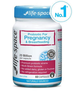 Life Space Probiotic Pregnancy & Breastfeeding Capsules 60