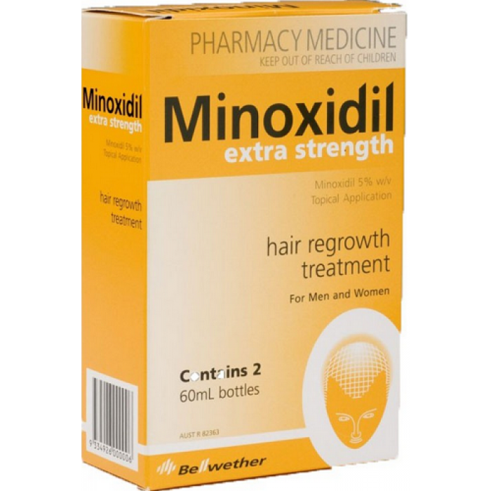Minoxidil 5% 2x60mL