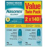 Nasonex Allergy Spray Twin 140