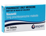 Nausetil Tab 5mg 10 - anti nausea  2211