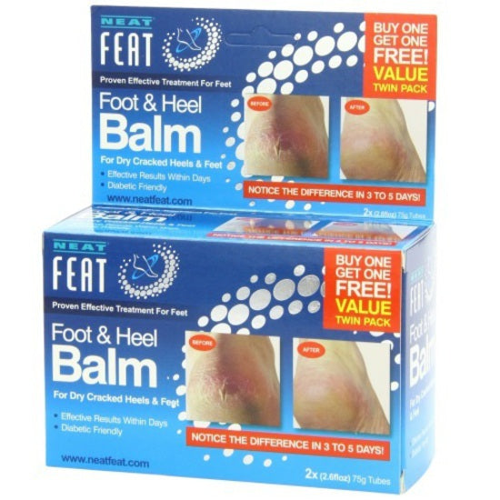Neat Feat Heel Balm 75g twin pack