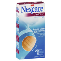 Nexcare Steri-Strip Tan 3mm 20 **OUT OF STOCK AS OF DEC 2022**