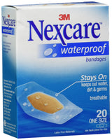 Nexcare Waterproof Medium 31mmx63mm 20