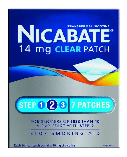 Nicabate Patch Clear 14mg 7