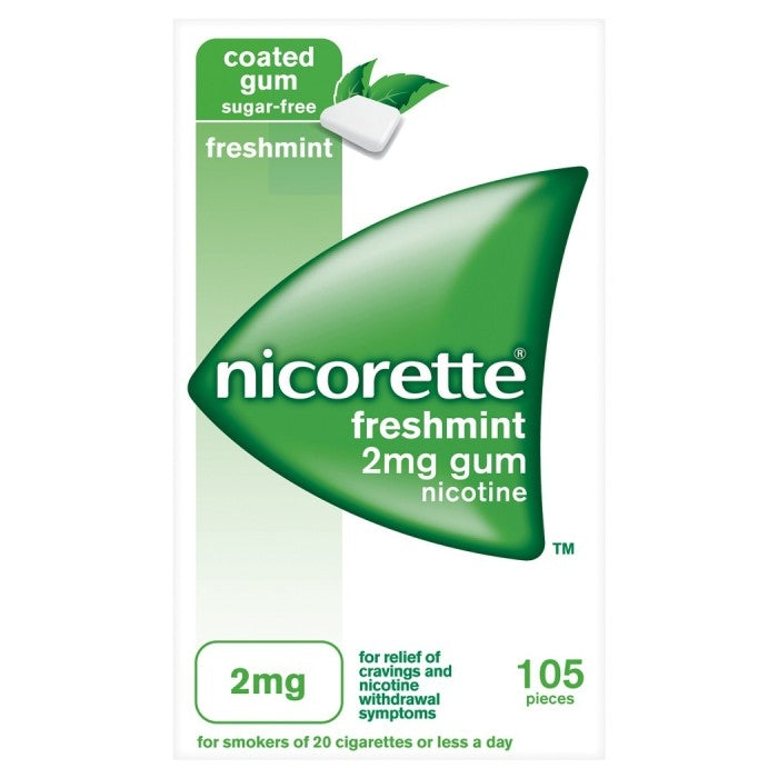 Nicorette Gum Fresh Mint 2mg
