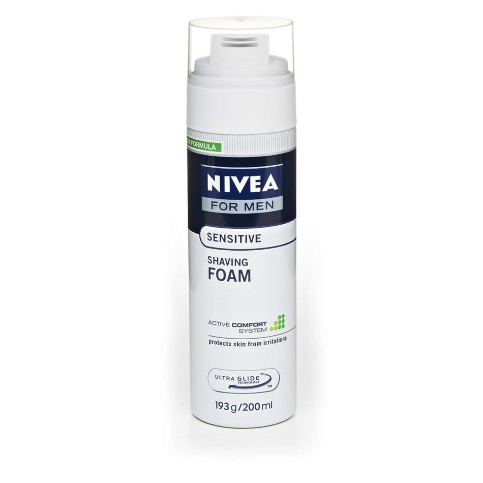 Nivea Men Sensitive Shave Foam 200mL