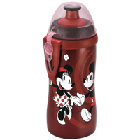 Nuk Mickey Push-Pull Bottle Red