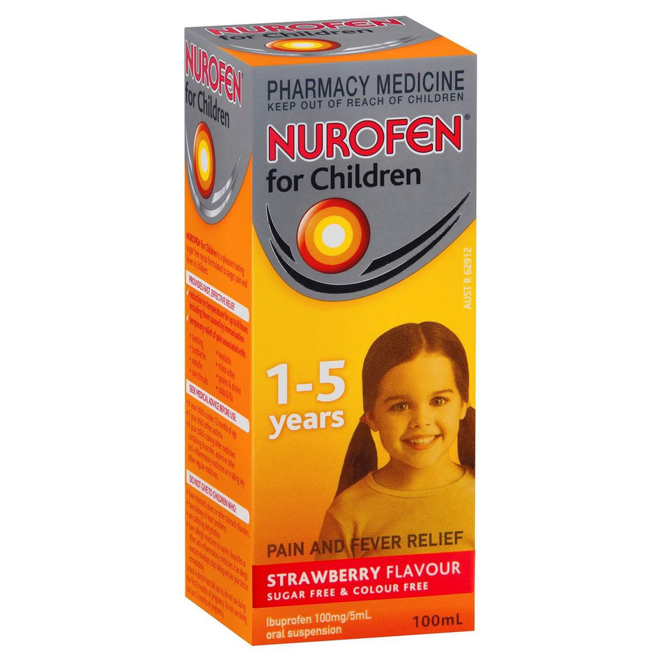 Nurofen Child 1-5yr Strawberry