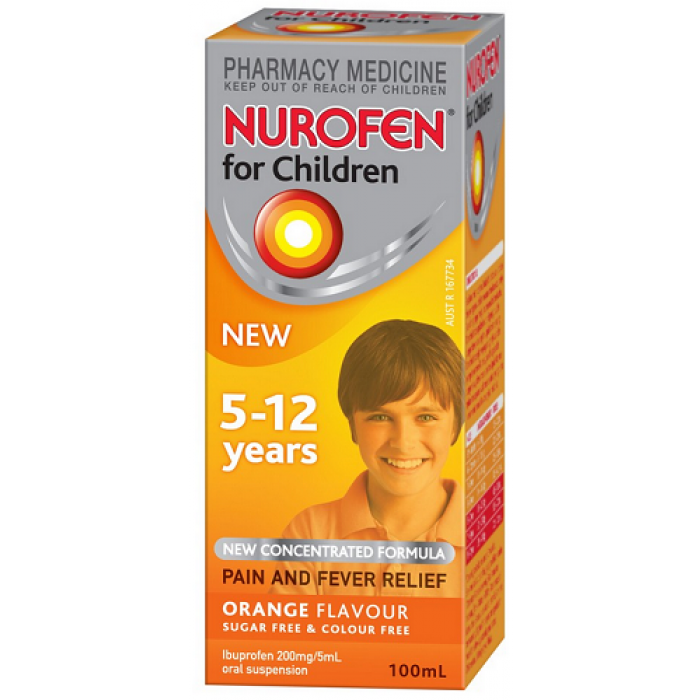 Nurofen Child 5-12yr Orange 100mL