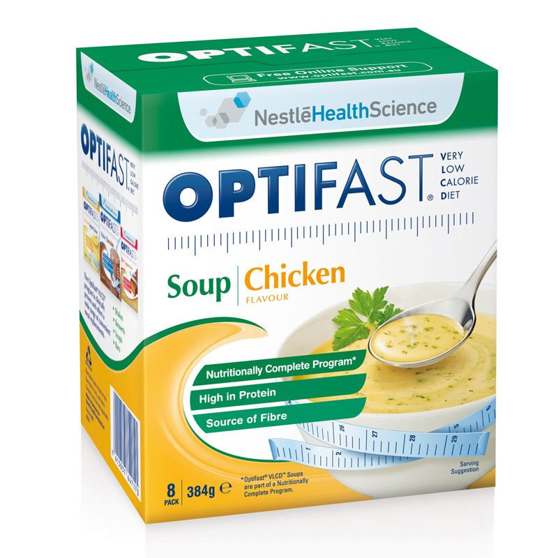 Optifast VLCD Soup Chicken 46g x8