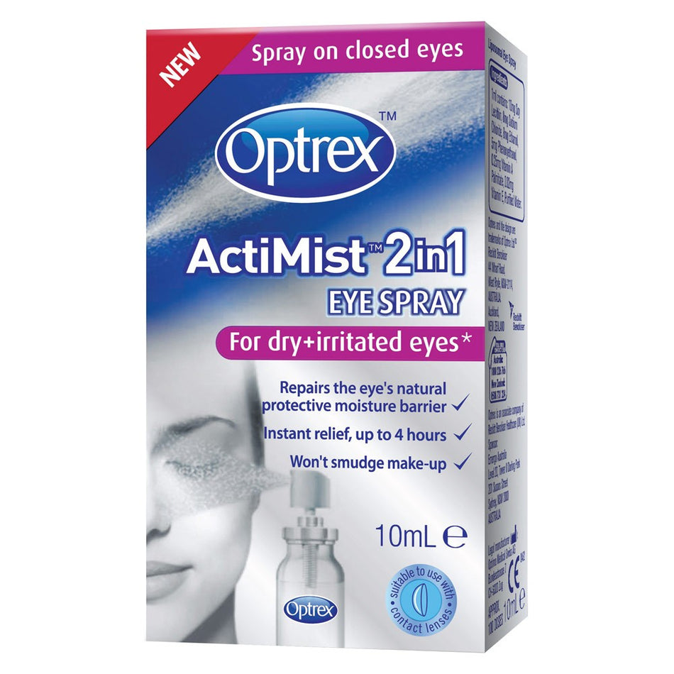 Optrex ActiMist + Dry Irritated Eye Spray 10mL