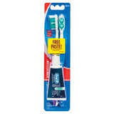 Oral B All-Rounder Fresh Clean 2 Pack+Toothpaste (x4)