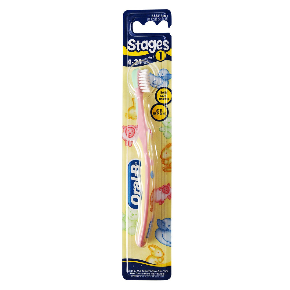 Oral B Toothbrush Stage 1 4-24 month (x6)