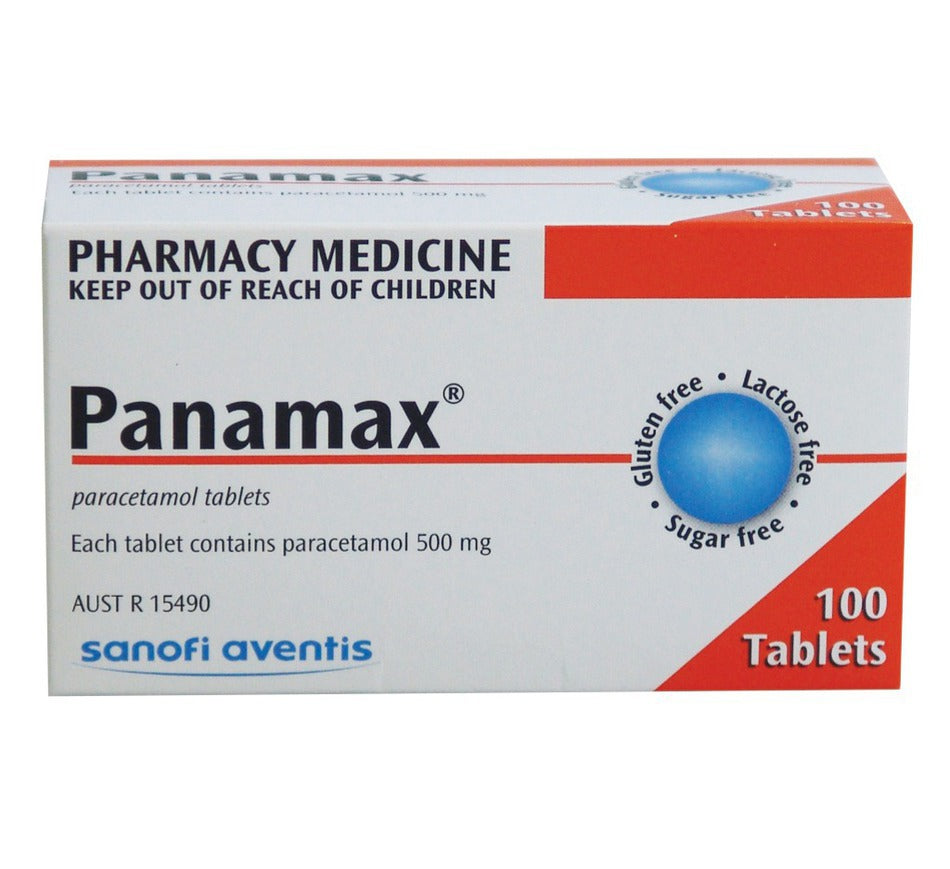 Panamax Tabs 500mg 100 (S3)