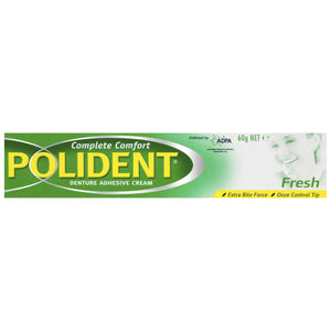 Polident Adhesive Cream Fresh Mint 60g
