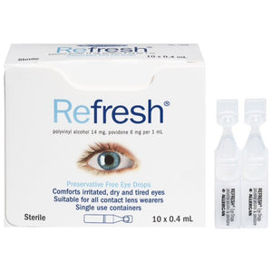 Refresh Plus Every Day Eye Drops 30 x 0.4 mL