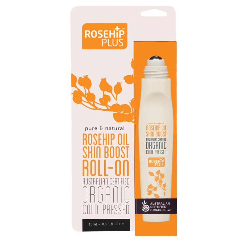 Rosehip Oil Skin Boost Roll-On 15mL