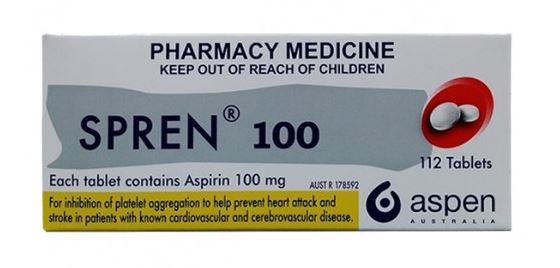 Spren Tablets 100mg 112