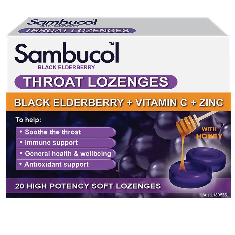 Sambucol Throat Lozenges 20