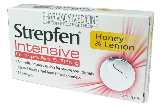 Strepfen Intensive Lozenges Honey & Lemon 16