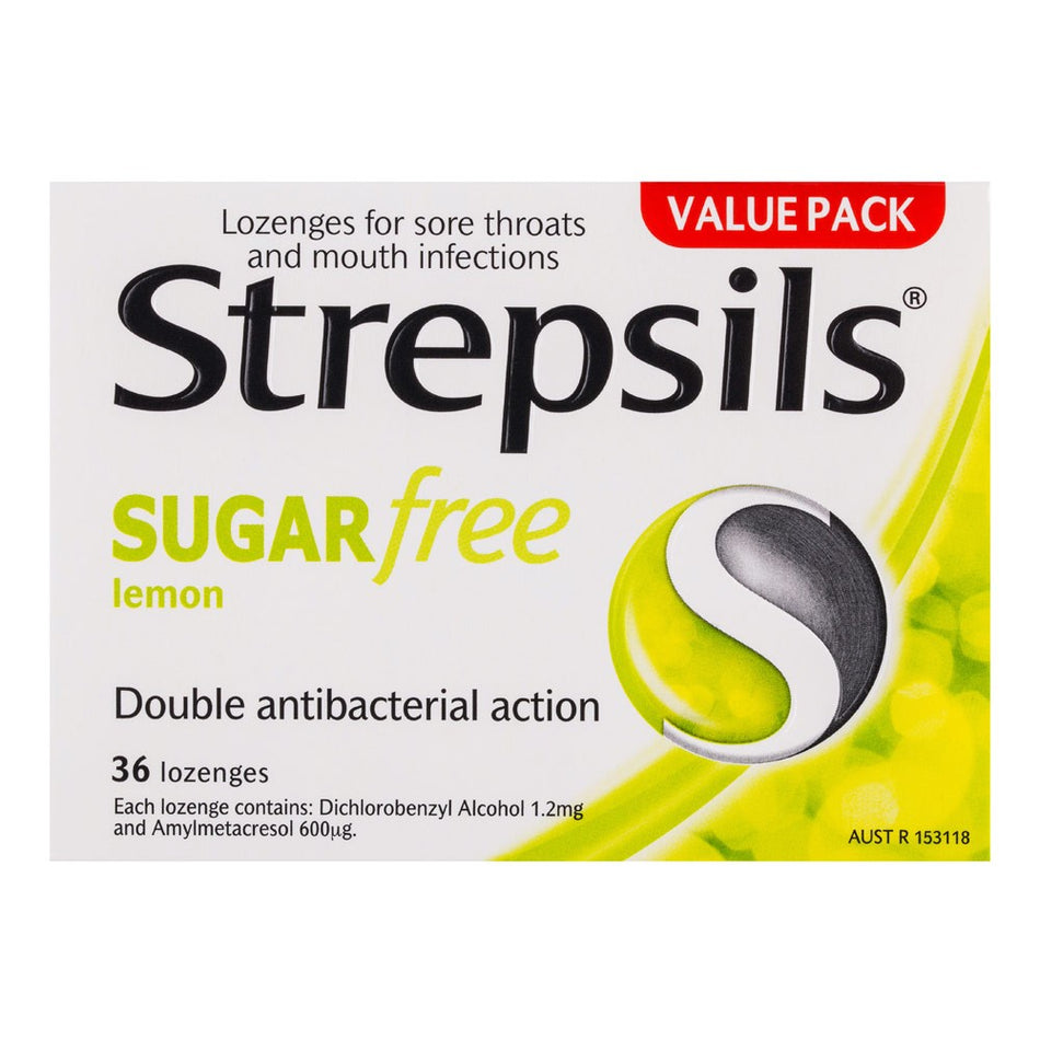 Strepsils Lemon Sugar-Free 36