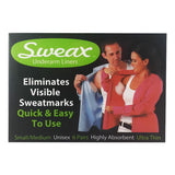 Sweax Underarm Liner Unisex Small Medium