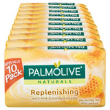 Palmolive Soap Bar Milk & Honey 90g 4 Pack x12