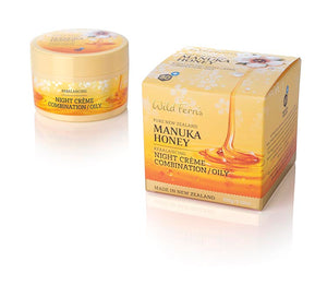Wild Ferns Manuka Honey Night Cream Oily