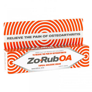 Zo Rub Analgesic Cream OA 45g - unavailable as at Jan 2024