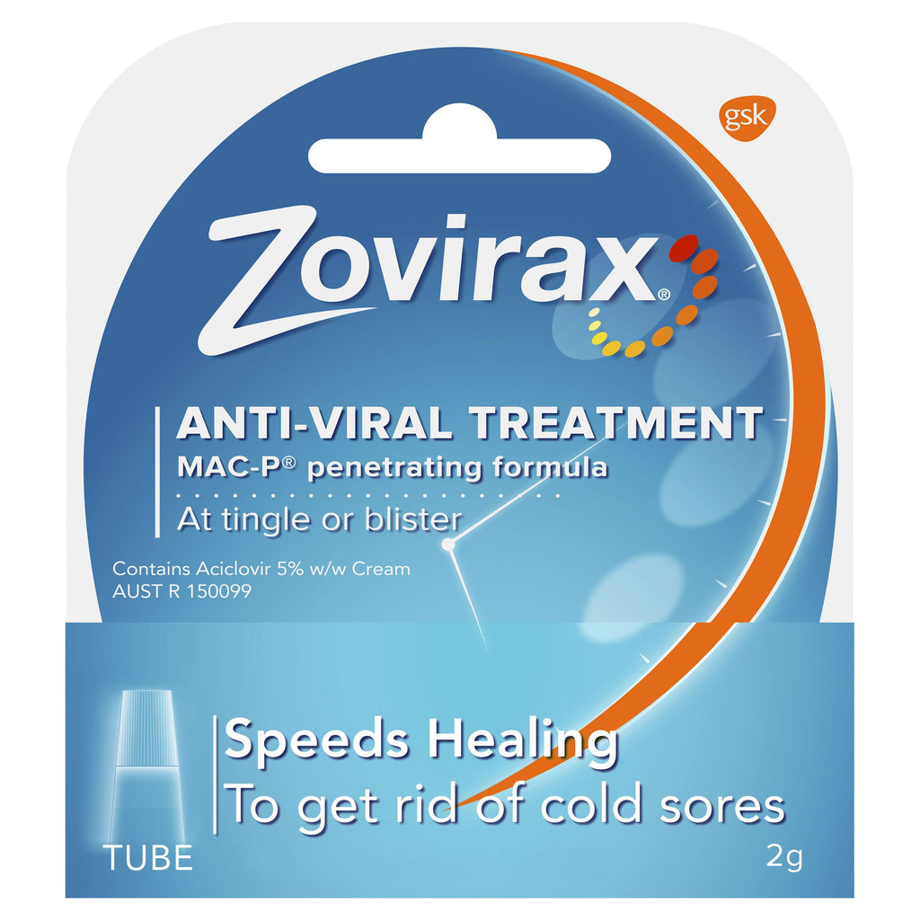 Zovirax Cold Sore Cream 2g