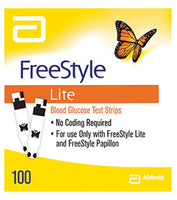 Abbott Freestyle Glucose Strips - 100 Pack