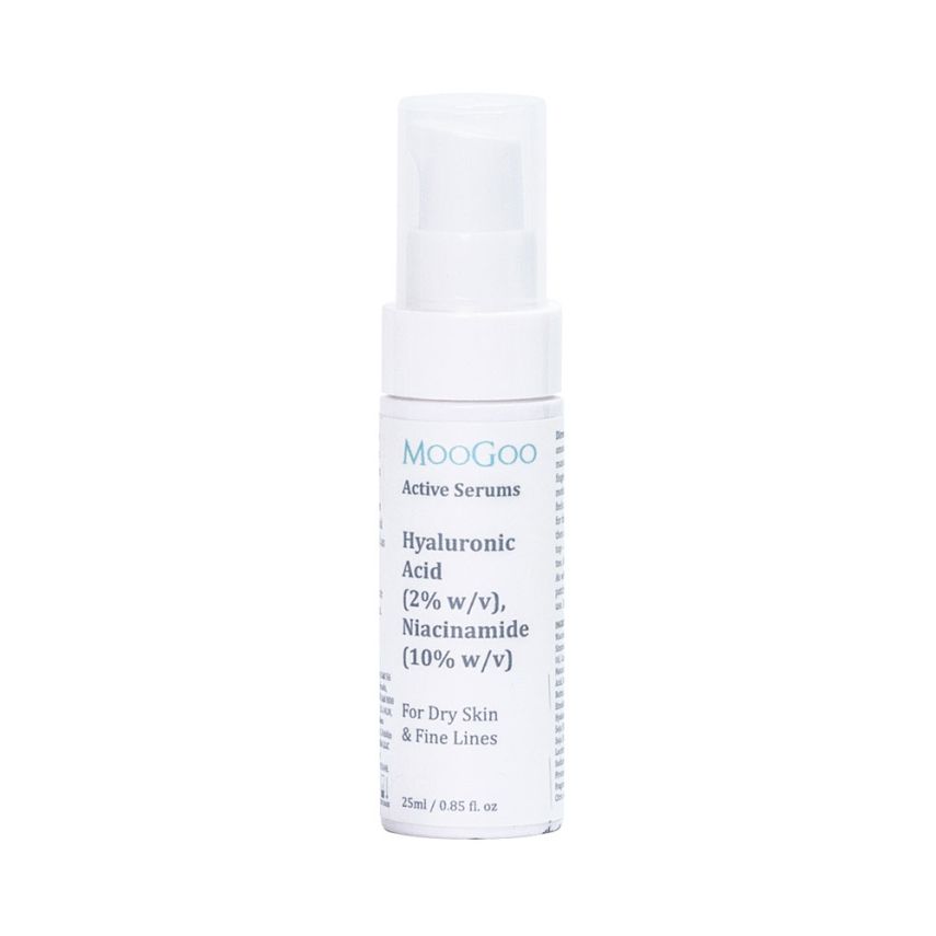 MooGoo Hyaluronic Acid (2% w/v), Niacinamide (10% w/v) Active Serum 25ml
