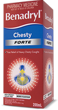 Benadryl Chesty Forte Cough Liquid Berry Flavour 200mL - unavailable as at July 2023